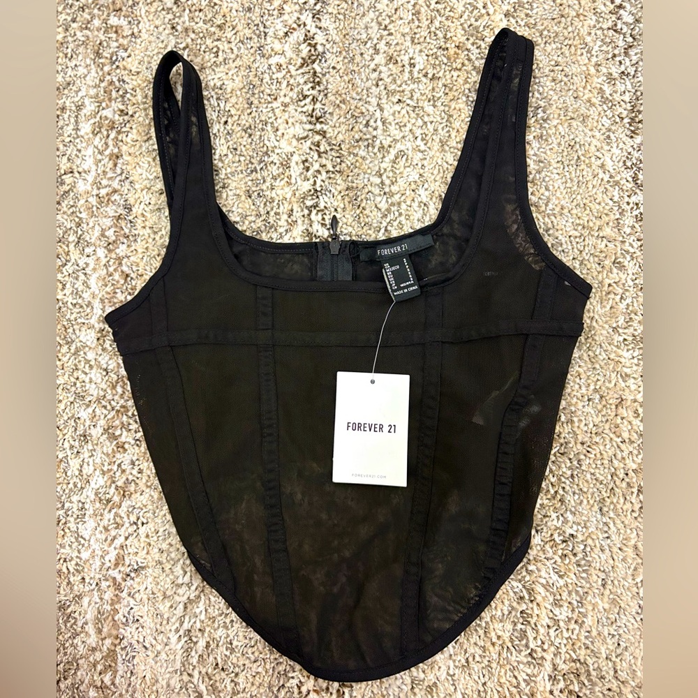Forever 21 Black Women's Top